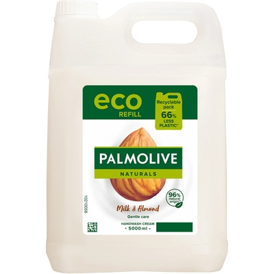 Palmolive Naturals Milk & Almond tekuté mýdlo na ruce náhradní náplň 5 l