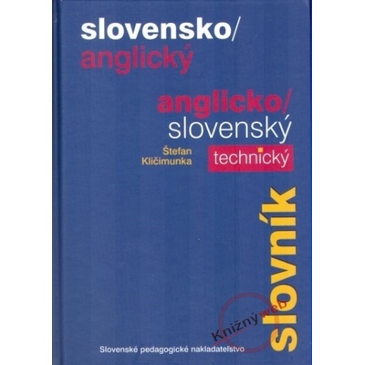 Slov.-angl., ang.-slov. technický slovník