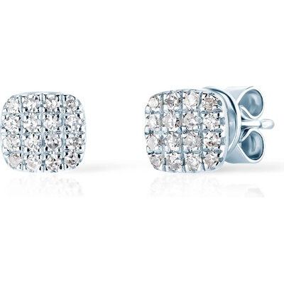 SAVICKI Обеци Savicki: бяло злато, диаманти