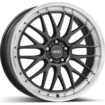 DOTZ Bilbao 7x17 4x108 ET38 gunmetal polished