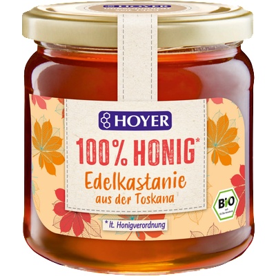HOYER Био мед от сладък кестен - 500 г