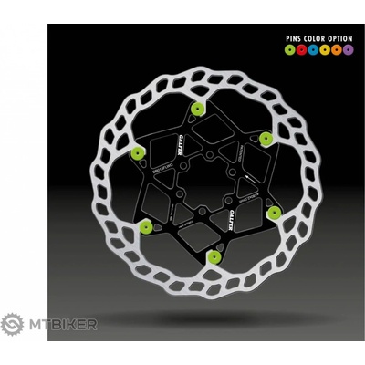 Galfer Floating Disc Wave 6 dier 180 mm fialové čapy