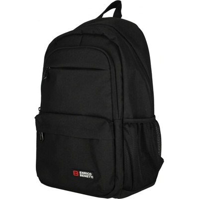 Enrico Benetti Hamburg Notebook Backpack 23 l Black 23 L EB-62144001