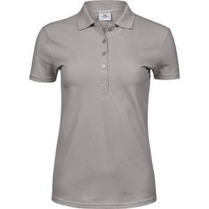 TEE JAYS tj145 / Дамска еластична поло тениска - цвят камък xxxl (18014505213)