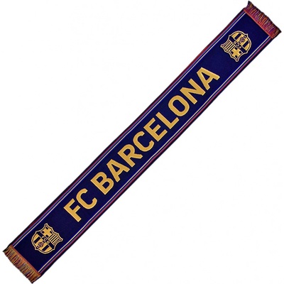 Šála FC Barcelona zlatá