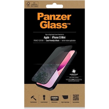 PanzerGlass ochranné sklo Privacy Edge-to-Edge pro Apple iPhone 13 mini PROP2744