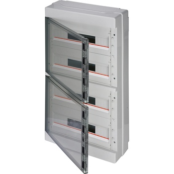 ELMARK Ec620 ТАБЛО ЗА ОТКРИТ МОНТАЖ 72 МОДУЛА (4Х18) ip65 СИВ (ec62072e)