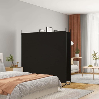 VidaXL Paraván 350277 348 x 180 cm černý