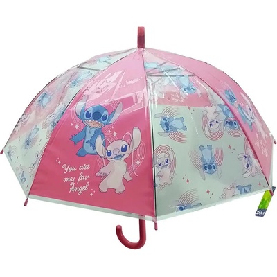 SAFTA Чадър Safta 43 cm Stitch Beach umbrella - Pink (Multicolor)