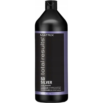 Matrix Total Results So Silver kondicionér neutralizující žluté tóny 1000 ml – Zbozi.Blesk.cz