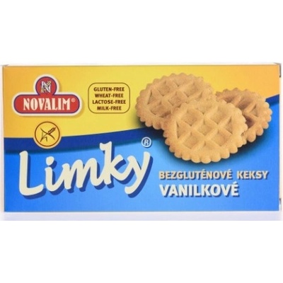 Limky Diétne keksy vanilkové bezlepkové, neplnené 150 g