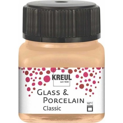 Kreul Barva na sklo a porcelán classic 20 ml METALICKÁ ŠAMPAŇSKÁ – Zboží Dáma