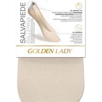 Golden Lady ponožky Salvapiede béžová