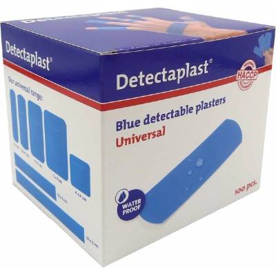 Gastrofans Vodotěsná náplast Detectaplast 25x72 mm modrá 100 ks