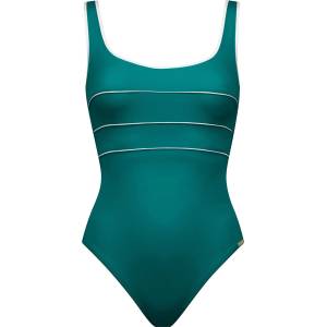Lidea Дамски бански костюм Lidea Women's Sports Club Swimsuit - Teal / White - размер 36 (150-6309-0117)