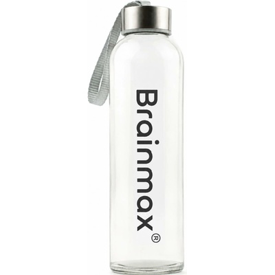 BrainMax Skleněná láhev v termo obalu 530ml