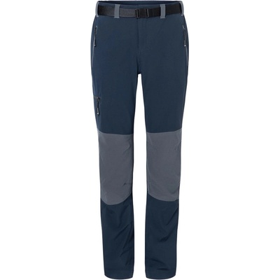 James & Nicholson pánské trekingové kalhoty JN1206 Tmavě modrá tmavě šedá – Zbozi.Blesk.cz