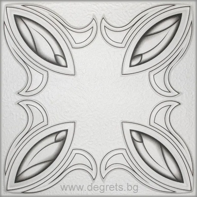 Таванска плоскост 50/50 номер 82553 сив