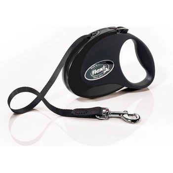 flexi Style М - Автоматичен повод за кучета, 5 метра лента, до 25 кг, цвят - мента