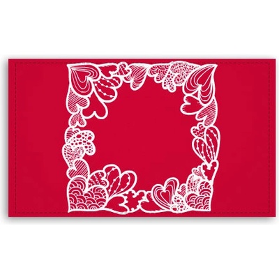 Fotoobraz 120x70 cm velký Srdíčkový rámeček