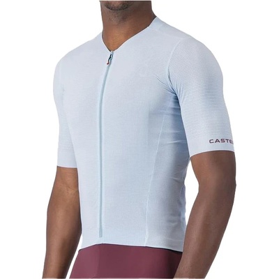 Castelli Мъжка фланелка с къс ръкав за колоездене Castelli Premio Evo Jersey Cycling jersey - Winter Sky (056-3444-0214)