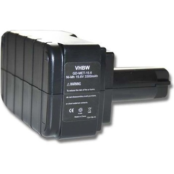 Image 1 of VHBW Батерия за Metabo BS 15.6 Plus, 15.6 V, 3.3 Ah (800104721)