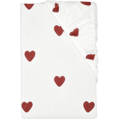 Livarno Žerzejové napínací prostěradlo srdce 180-200x200 – Zboží Mobilmania