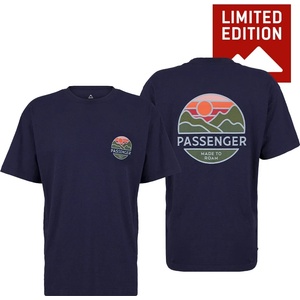 Passenger Мъжка тениска Passenger Laidback Recycled Cotton Relaxed Fit Exclusive T-shirt - Rich Navy - размер XXL (216-8917-0115)