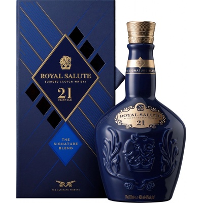 Royal Salute 21y The Signature Blend 40% 0,7 l (kazeta)