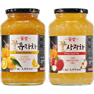 Yuzu a Jablečný tea výhodný balíček 1 kg
