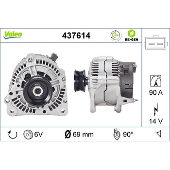 generátor VALEO 437614