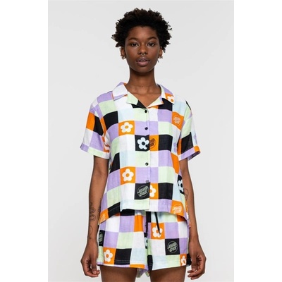 Santa Cruz košela Patched Up Shirt Patchwork Print