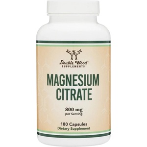 Double Wood Supplements Magnesium Citrate 800 mg [180 капсули]