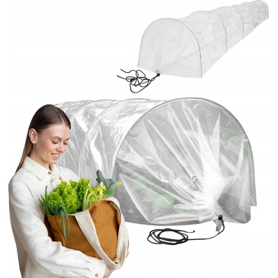Adiago Mini skleník s fólie na záhon pro zeleninu průhledný 1000x60x40