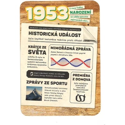 ALBI RETRO přání 1953