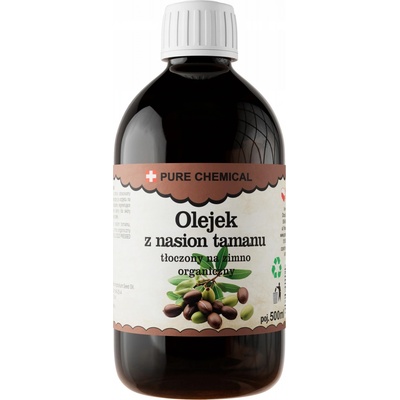 TAMANU OLEJ NERAFINOVANÝ LISOVANÝ ZA STUDENA 0,5l