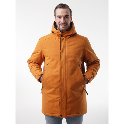 Loap Nakio pánský zimní kabát žlutá modrá