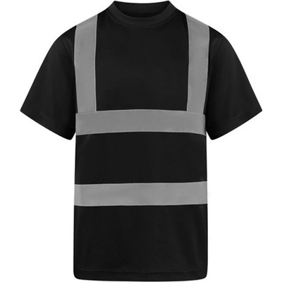 Korntex Cordoba Reflexné HI-VIS tričko KX071 Black S