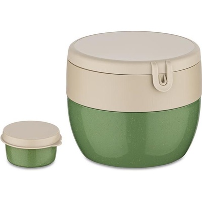 Koziol Контейнер за обяд Bentobox Organic Nature M зелен (7197703)