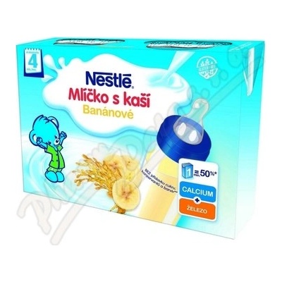 NESTLÉ Mlíčko s kaší banánové 2x200ml – Zboží Mobilmania