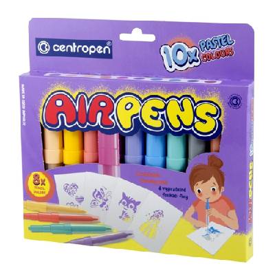 Fixy - fúkacie CENTROPEN 1500/10 Pastel Colours