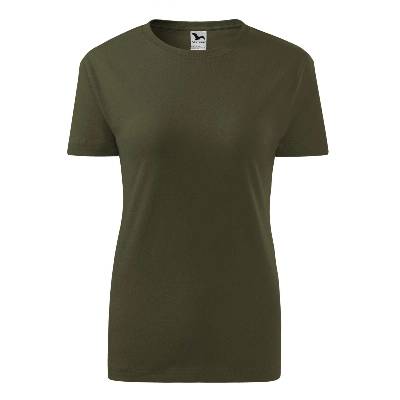 Malfini classic new 133 / Дамска тениска - военна l (1336915)