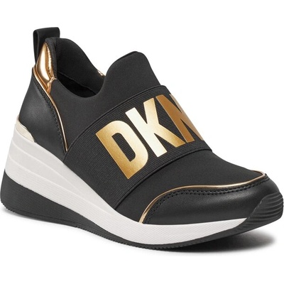 DKNY Сникърси DKNY Kamryn K2371688 Blk/Gold BGD (Kamryn K2371688)