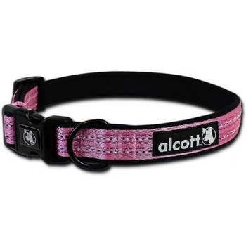 Alcott Adventure collar - нашийник за куче Адвенчър, розов, размер М: 35-50 см обикока, ширина на лентата: 2 см - CLMDPK