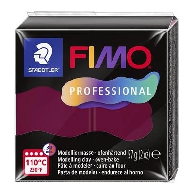 FIMO Глина, 57 g, горима, FIMO "Professional", бордо 8040-23 (8040-23)