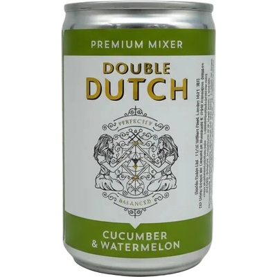 Double Dutch tonic okurka a vodní meloun plech 150 ml