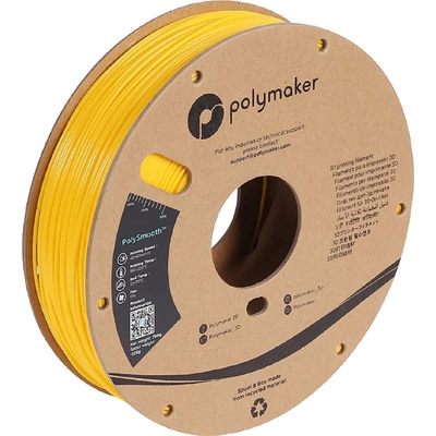 Polymaker PolySmooth žltý 1,75mm 750g