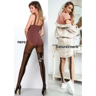 Knittex punčochové kalhoty Identity 20 naturel-nero
