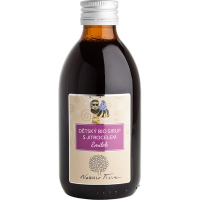 Nobilis Tilia Detský Bio sirup so skorocelom Emílek 250 ml