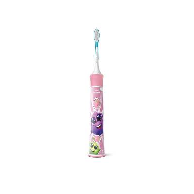 Sonická elektrická zubná kefka Philips HX6352/42, ružová, pre deti od 3 rokov s hernou aplikáciou Technológia Bluetooth®, For Kids 2
